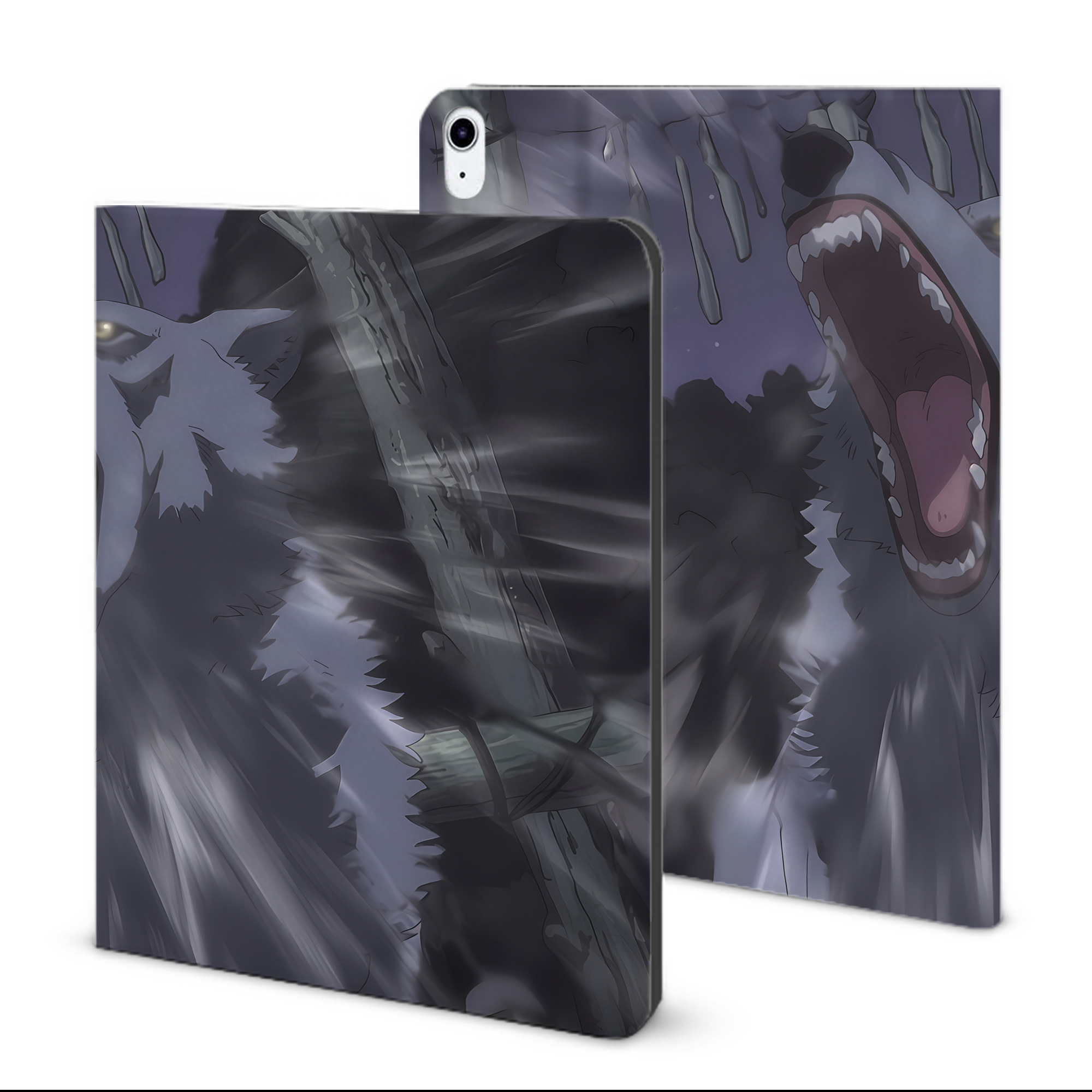 （画像用） 転スラ Regarding Reincarnated to Slime IPad ケース ブック型 PUレザー TPU 耐衝撃 軽量 薄型 ペン収納なし 全面保護 IPad 各モデル対応